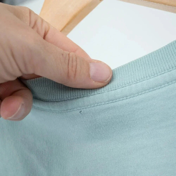 Outdoor Voices Circle Logo Cropped Sweatshirt Green | S - Picture 8 of 8